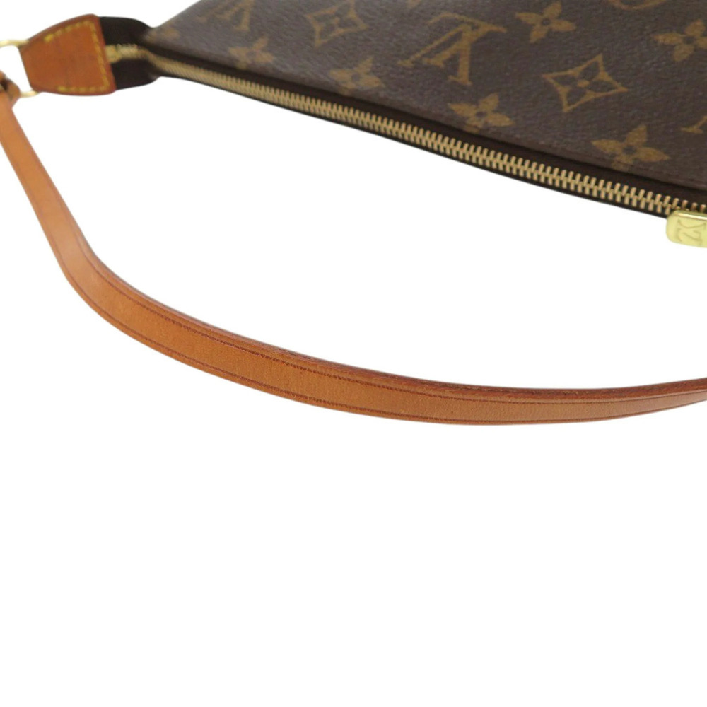 LOUIS VUITTON Authentic Brown Monogram Pochette Pouch - Picture 5 of 8